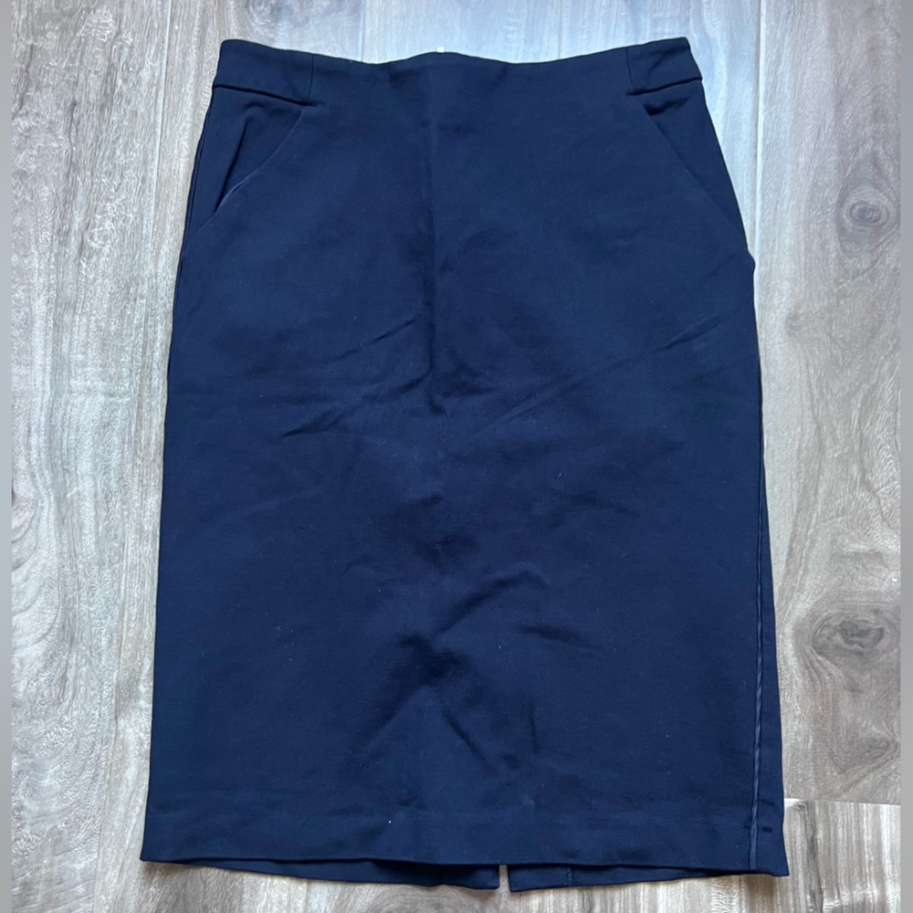 a new day Dark Blue Pencil Skirt size 6